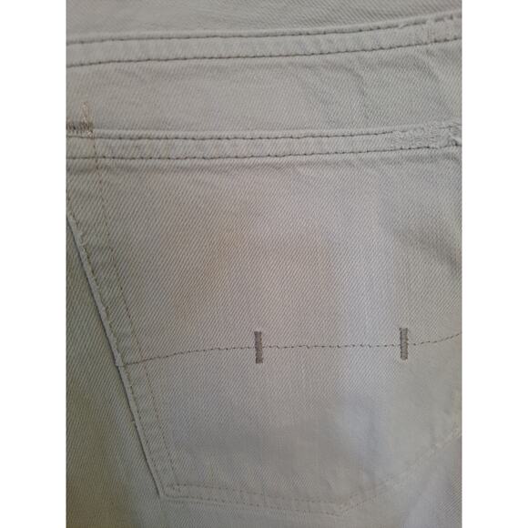 Polo Ralph Lauren White Slightly Distressed Jeans Size 36x30 - Picture 8 of 8